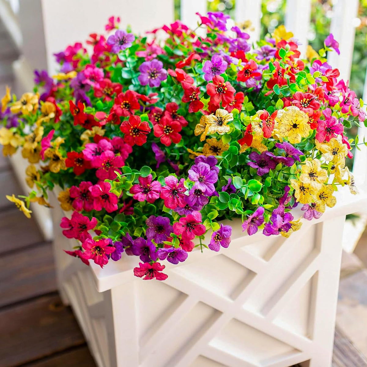 Florisso artificial daisy greenery for indoor or outdoor use
