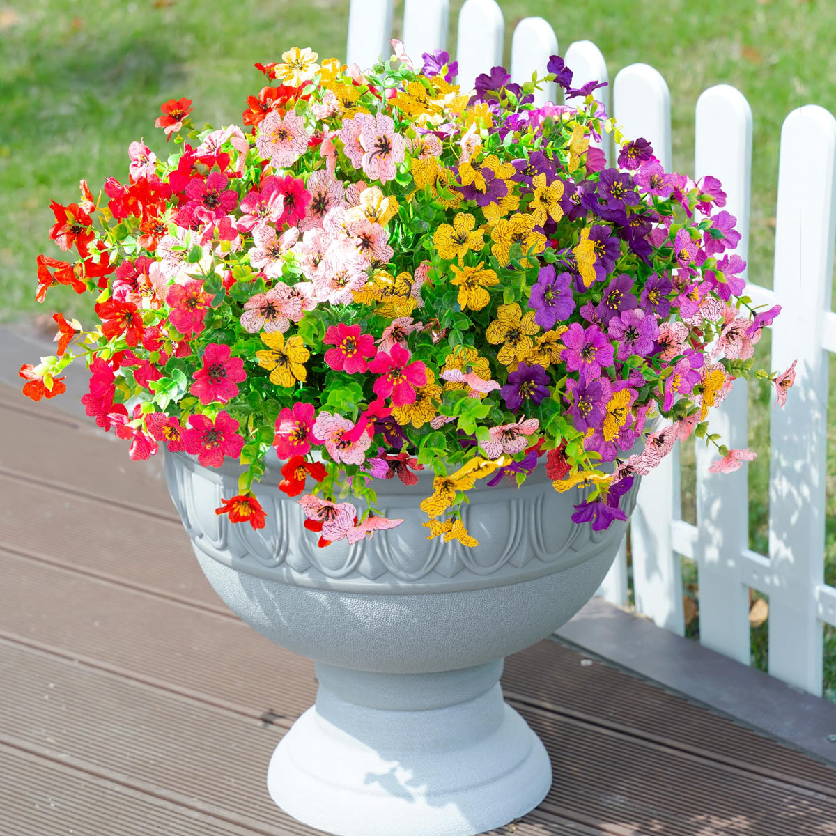 Florisso daisy outdoor bundles for year-round porch decor