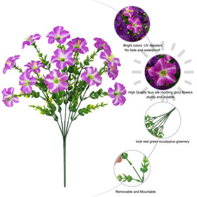 Florisso morning glory bundles enhance front doors and porches with easy decor.