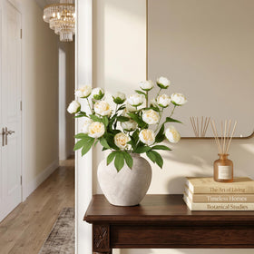 Florisso peony shower decor for modern interiors
