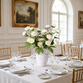 Florisso peony vase decor adds timeless charm