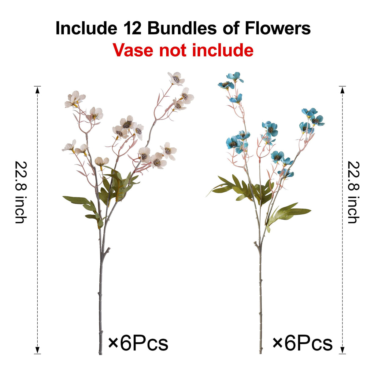 Florisso silk faux flowers add realistic texture to table centerpieces