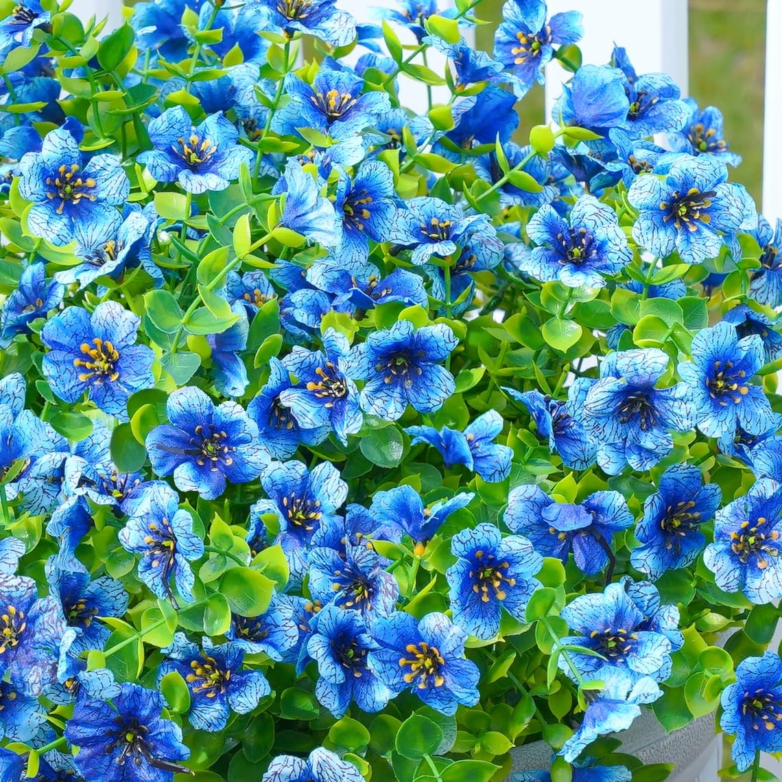 Florisso uv-resistant daisy plants resist fading for long-lasting outdoor displays.