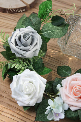 Floroom boutonniere-ready foam roses for quick wedding styling