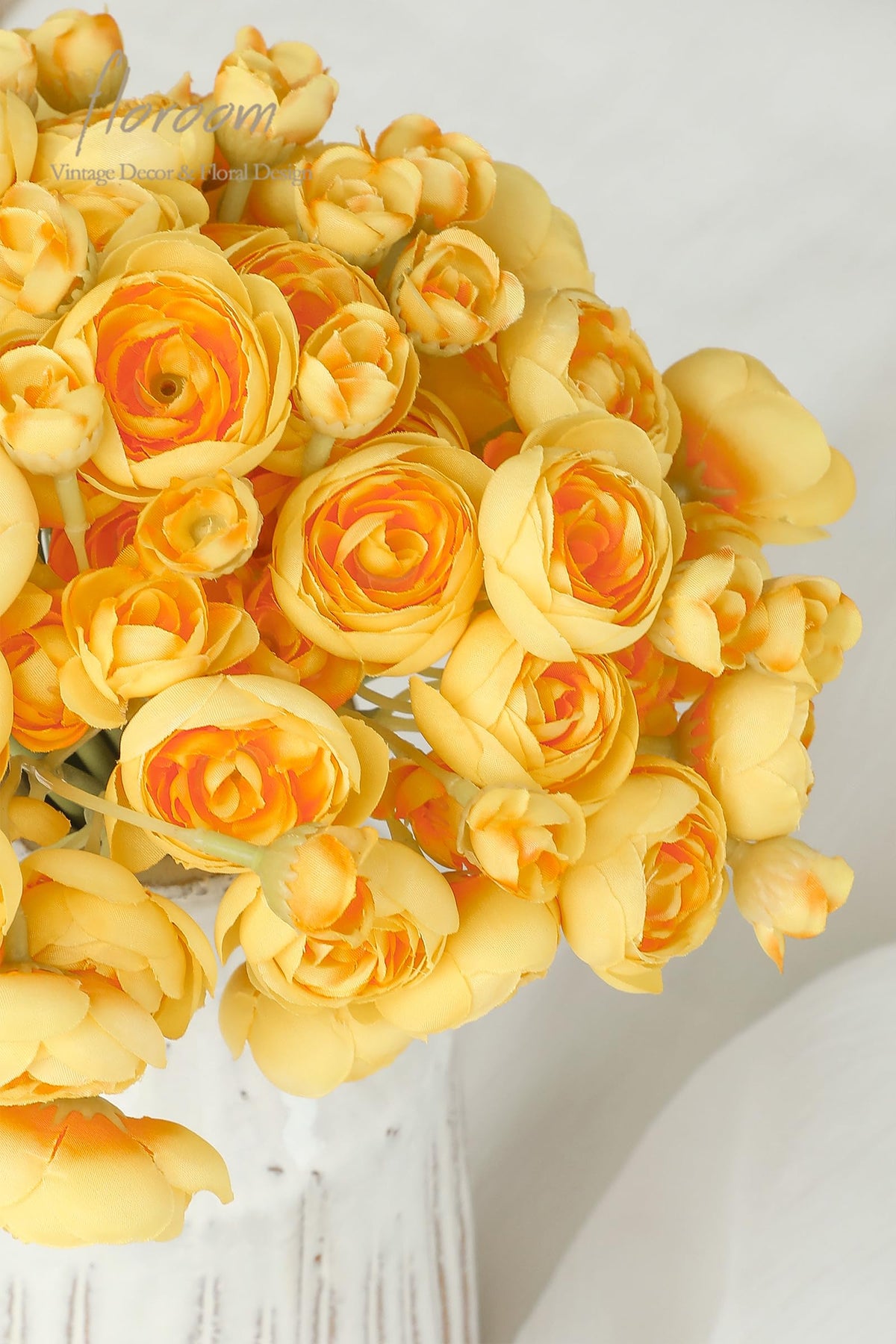 Floroom Ranunculus DIY decor ideas for weddings and events