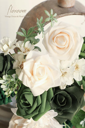 Floroom artificial flowers enhance home and event tables with lasting beauty.