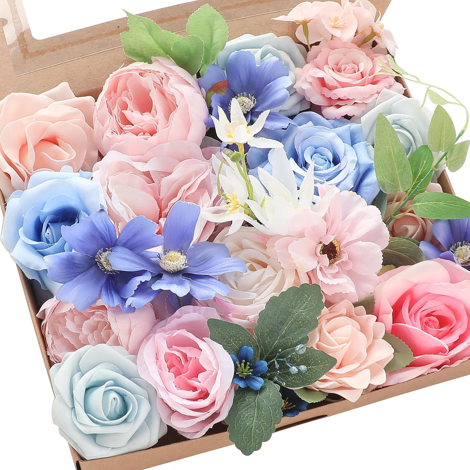 Floroom pink blush roses and peonies for bridal bouquets and table decor.