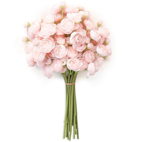 Floroom Ranunculus 18-pcs blush bouquet fillers for DIY weddings