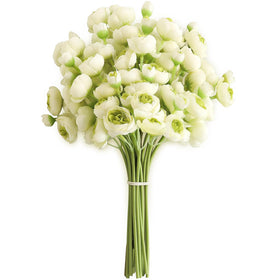 Floroom Ranunculus mini flowers on stems for DIY bouquets and centerpieces.