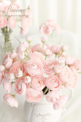 Low-maintenance, long-lasting ranunculus for home decor