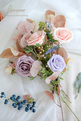 Floroom rose head 3-inch, ideal for crafting bouquets and centerpieces.
