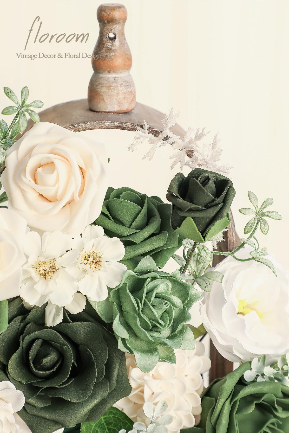 Floroom greenery combo ideal for garlands, arches, and wall decor.