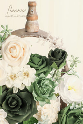 Floroom greenery combo ideal for garlands, arches, and wall decor.