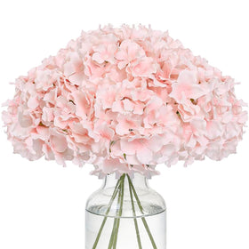 FLORRALIA pink hydrangea heads for versatile bouquets and centerpieces.
