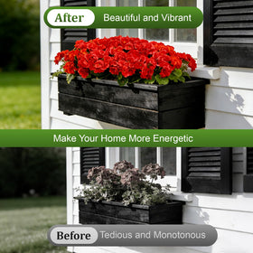 Flortevera silk geraniums provide permanent decorative color without watering