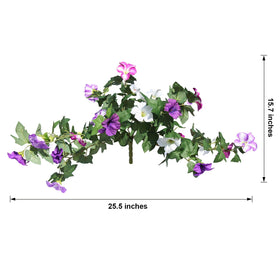 Flortevera Petunias hanging vines add instant vertical charm for porches.