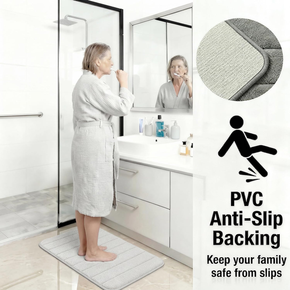 Flotstiga rapid-lock absorption feature demonstrating quick moisture pickup.