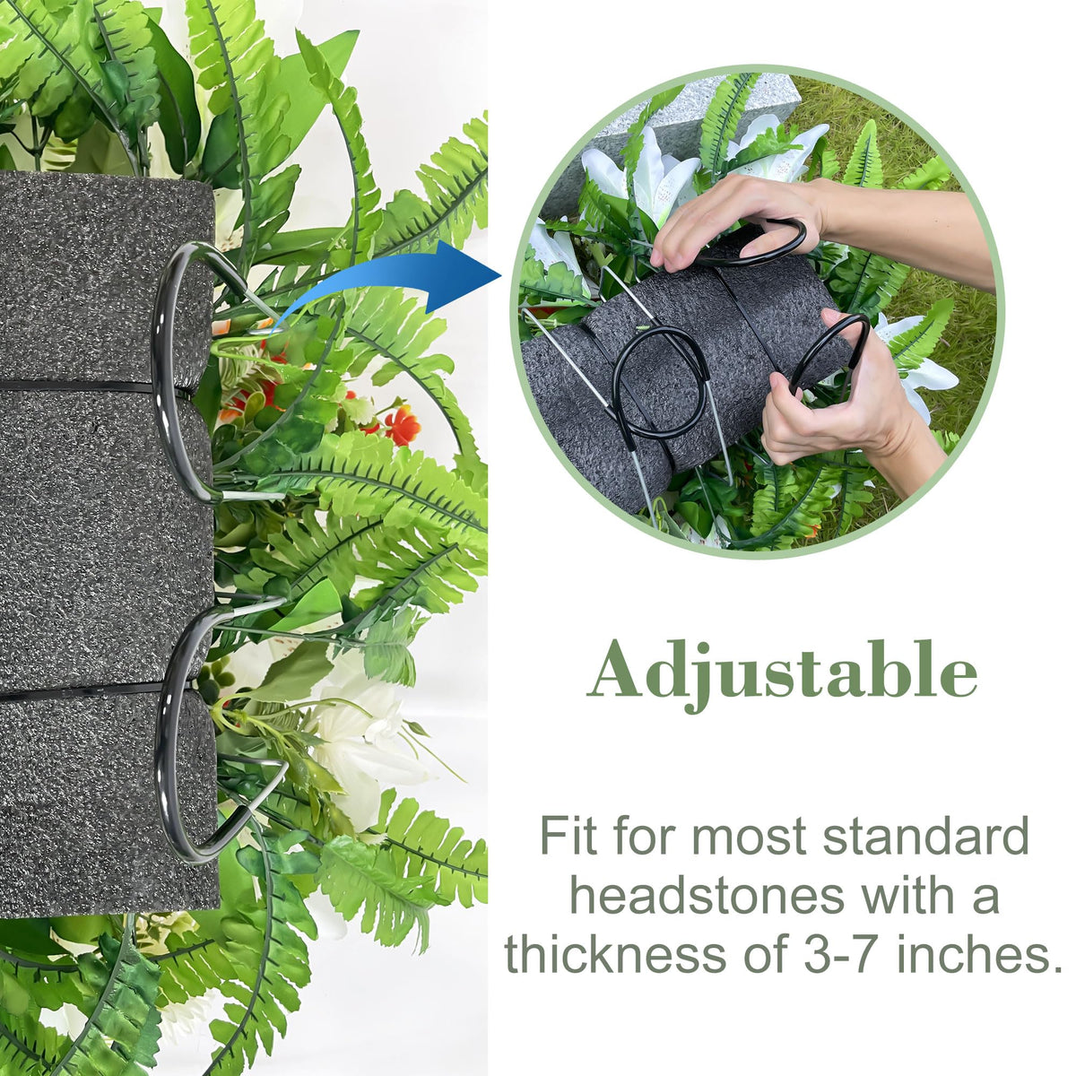 Floweria 90-day outdoor beauty supports memorials with minimal upkeep.
