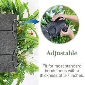 Floweria 90-day outdoor beauty supports memorials with minimal upkeep.
