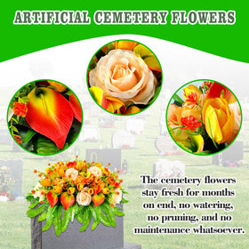 Floweria maintenance-free materials require no watering or pruning.