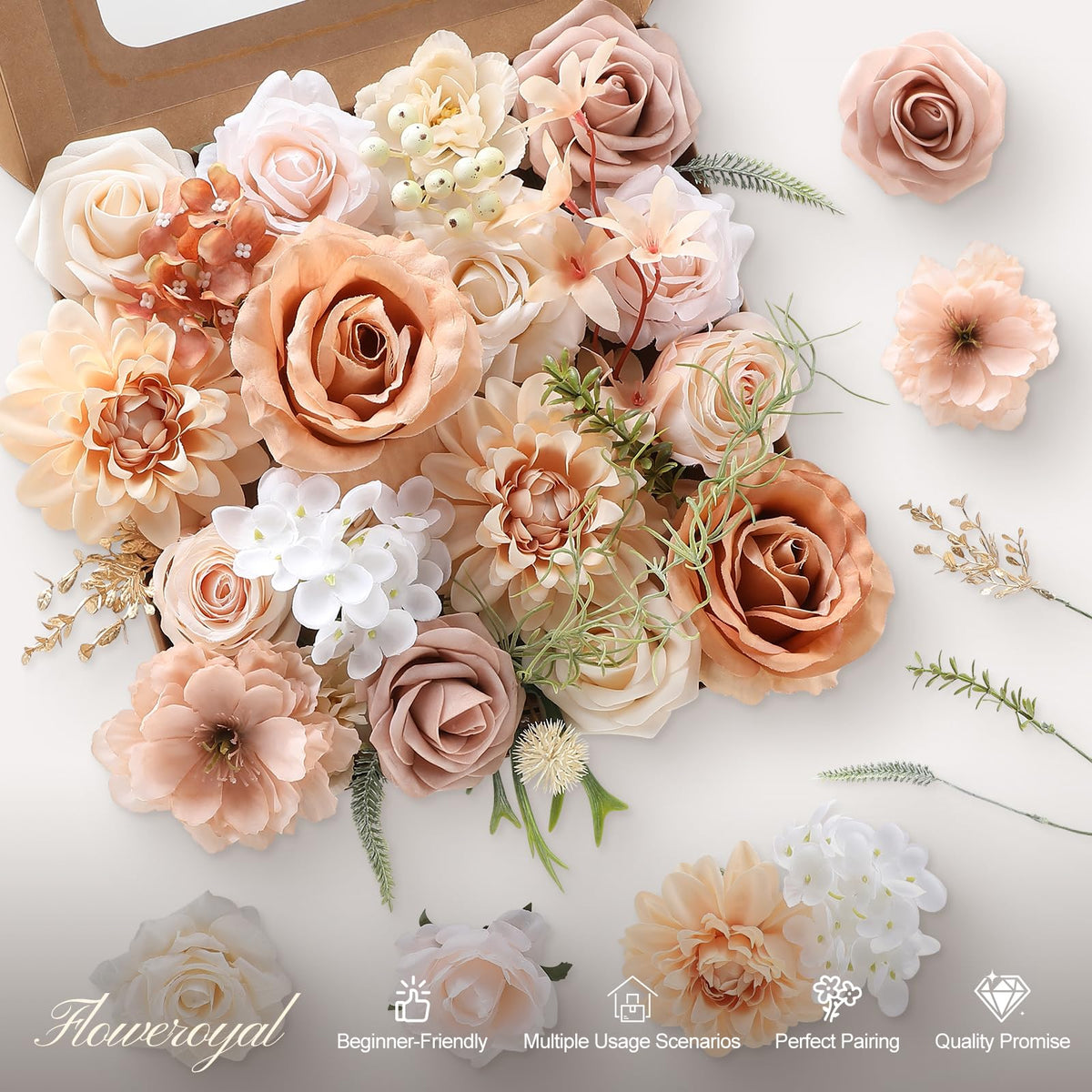 Floweroyal giftable flower box for celebrations and memorable gifting.
