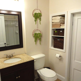 Floweroyal two-pack hanging plants elevates space with low-maintenance greenery.