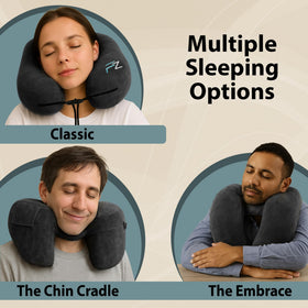 FLOWZOOM removable cover keeps pillow clean between trips