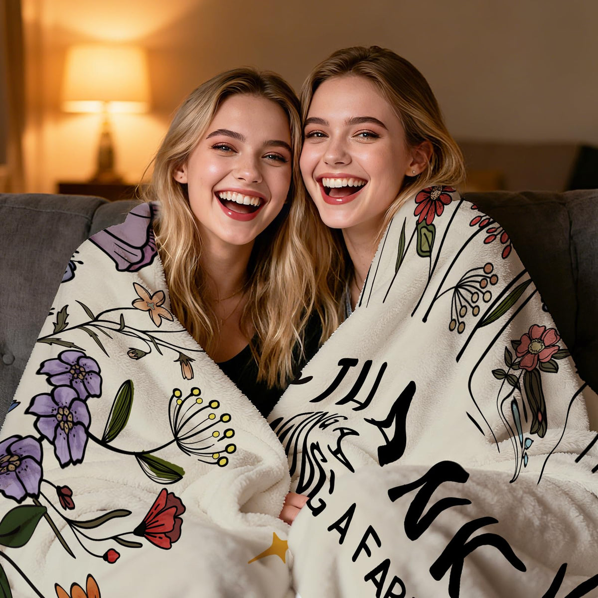 Flpoxzd Best Friends Blanket gift-ready packaging visual