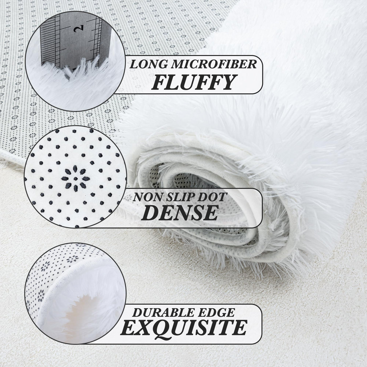 FluffyRug cozy-feet-softness creates comfortable barefoot lounging