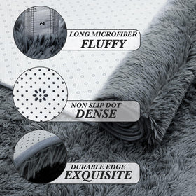 Fluffyrug perfect for teen rooms and cozy family gatherings on the floor.
