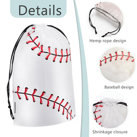 Flutesan baseball bags red and white design ideal for themes.