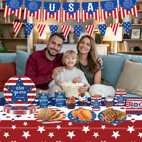 FLUUZE pennants patriotic for festive outdoor banners.