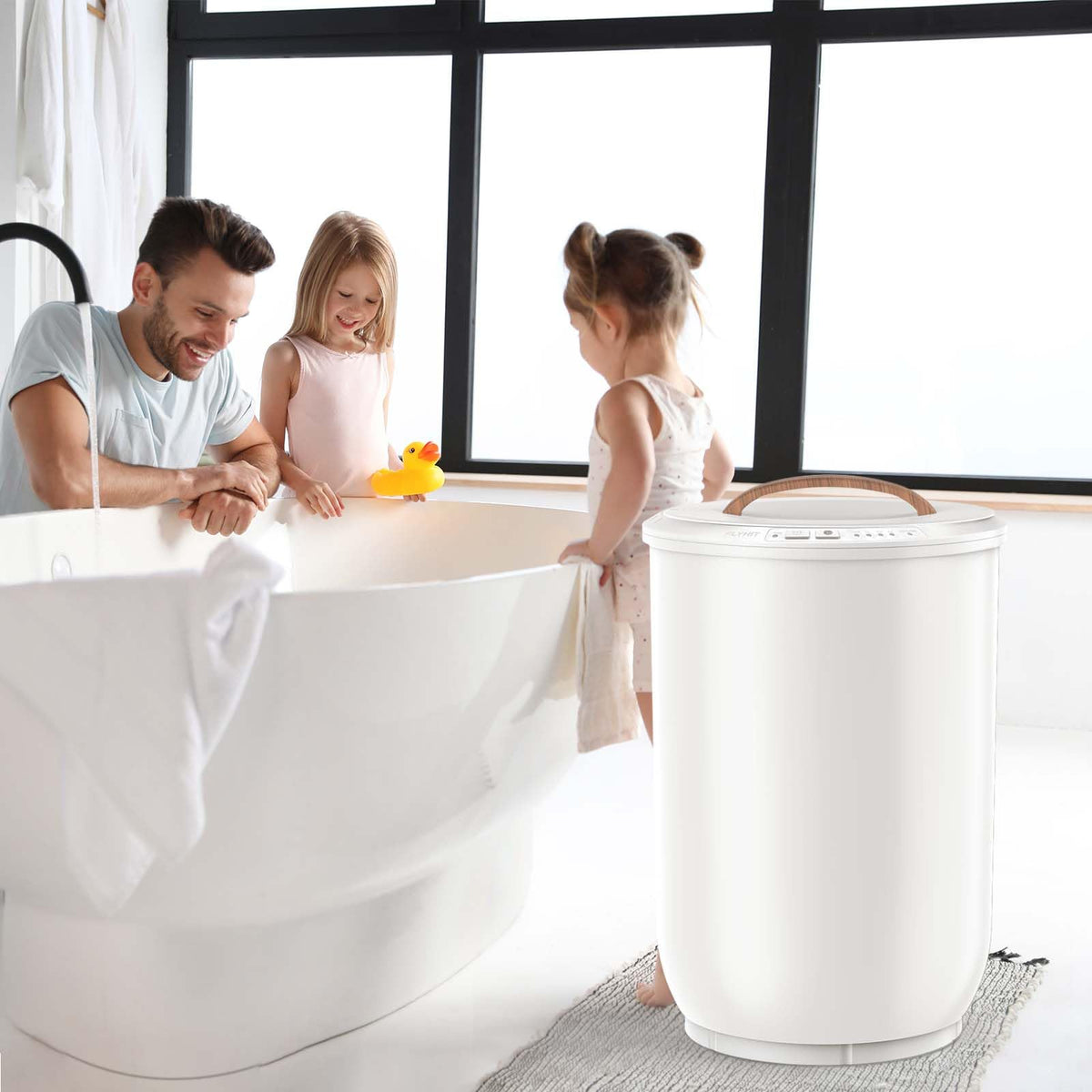 FLYHIT provides spa-like warmth for bath time