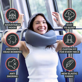 FlyHugz 2.0 compact, lightweight design fits easily in bags