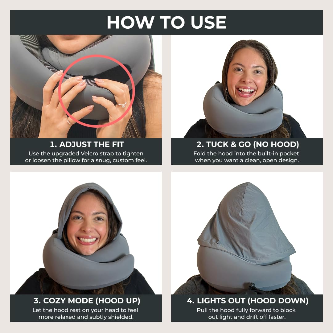 FlyHugz 2.0 washable cover stays soft and breathable during trips