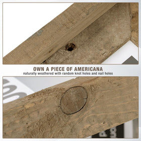 FLYJOE Rustic 11x14 frame diploma or art display in reclaimed wood