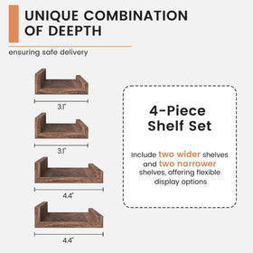 FLYJOE wall-mounted storage that sparks room organization and style