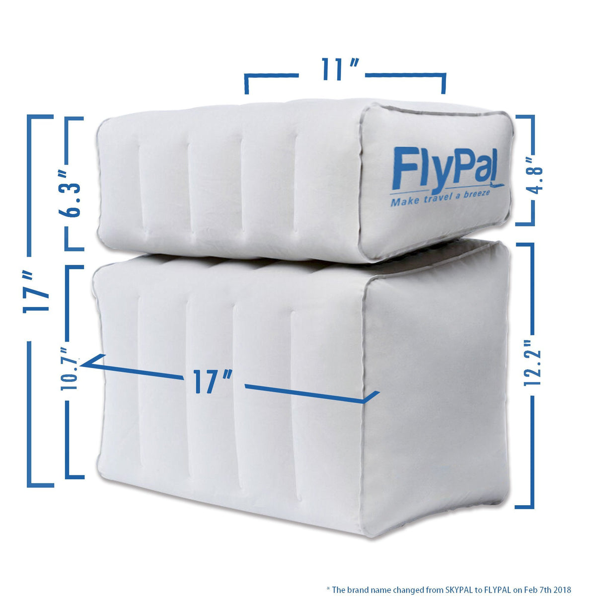 Flypal home and office foot rest delivers relaxed legs and improved comfort.