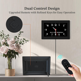 FLYRUIT auto-dimming night mode reduces glare in dim rooms