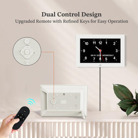 FLYRUIT auto-dimming brightness control for comfortable viewing day and night