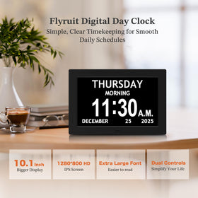 FLYRUIT senior-friendly reminders icons support daily routines