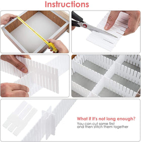 Flytianmy drawer dividers makeup separate cosmetics for quick, at-a-glance access.