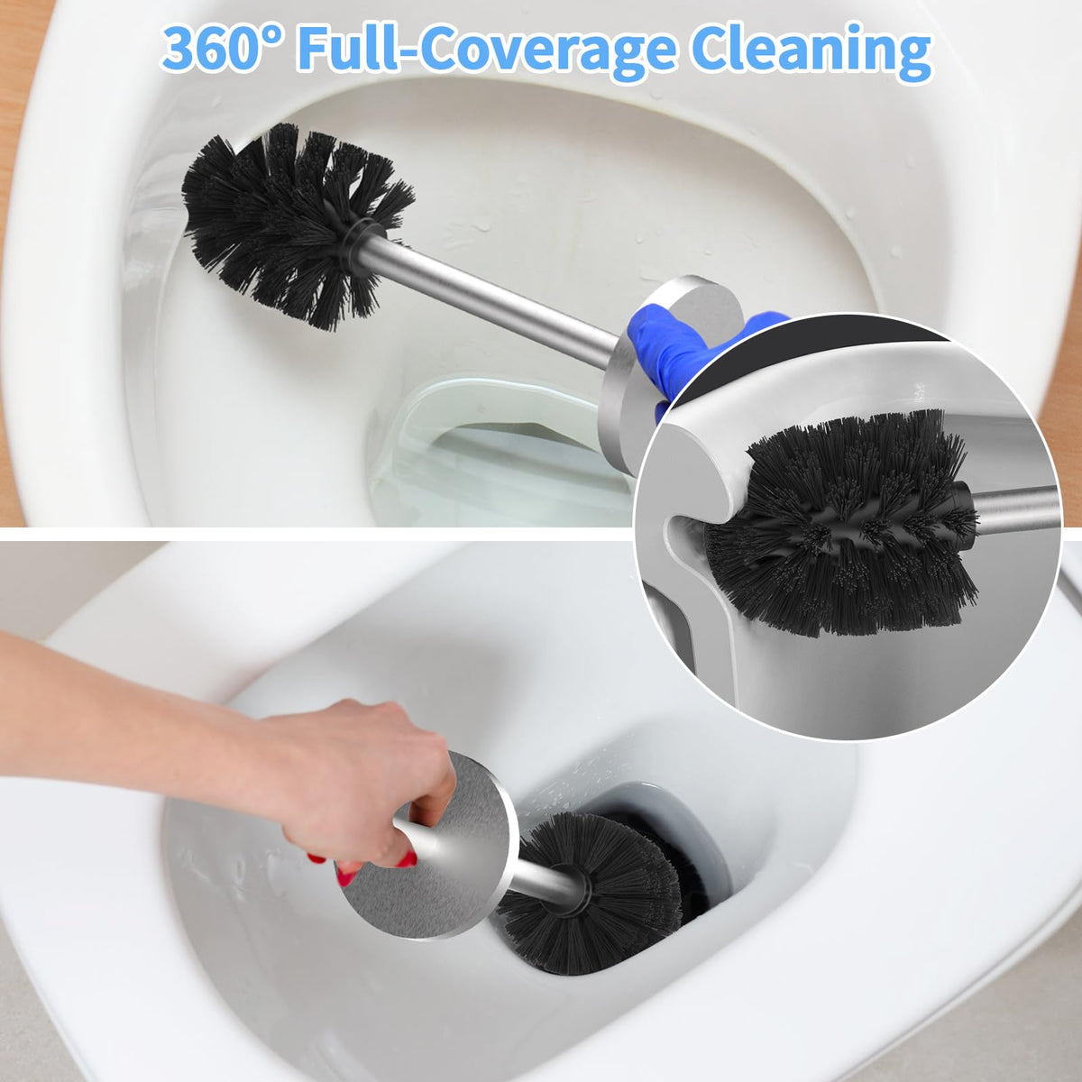 Flyzenvibe brushed stainless steel finish resists rust and fits modern bathrooms.