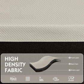 FMFUNCTEX beige blackout curtains showing thermal insulation layer