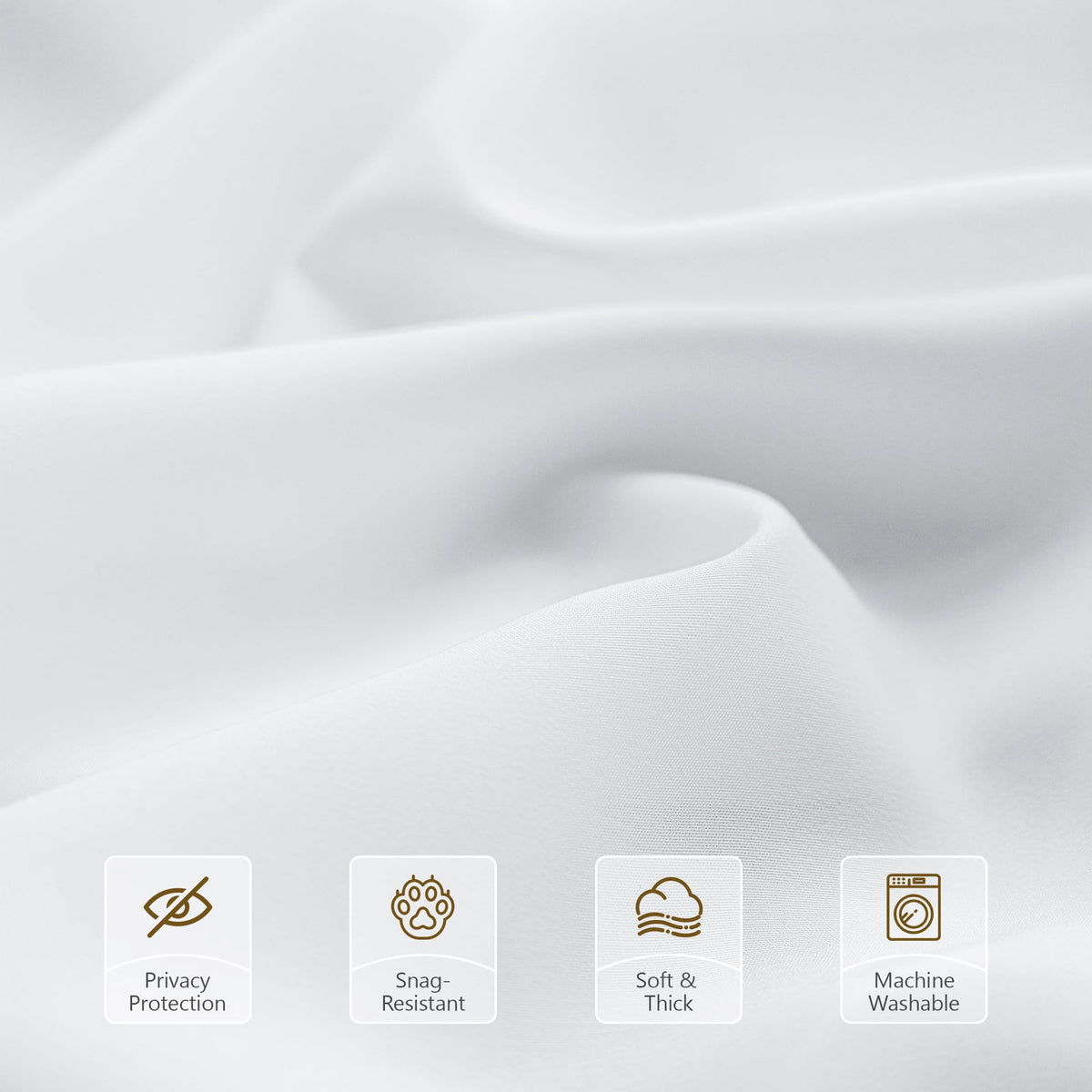 FMFUNCTEX easy-care curtains are machine or hand washable