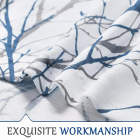 FMFUNCTEX tree branch pattern close-up adds modern farmhouse charm.