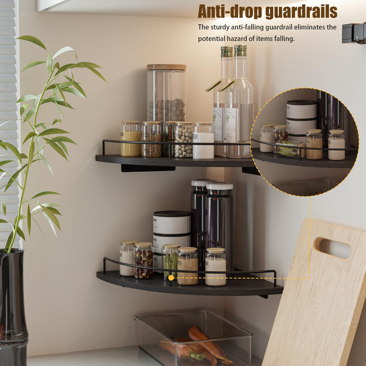 FNBAR waterproof coating protects shelves from moisture in bathrooms.