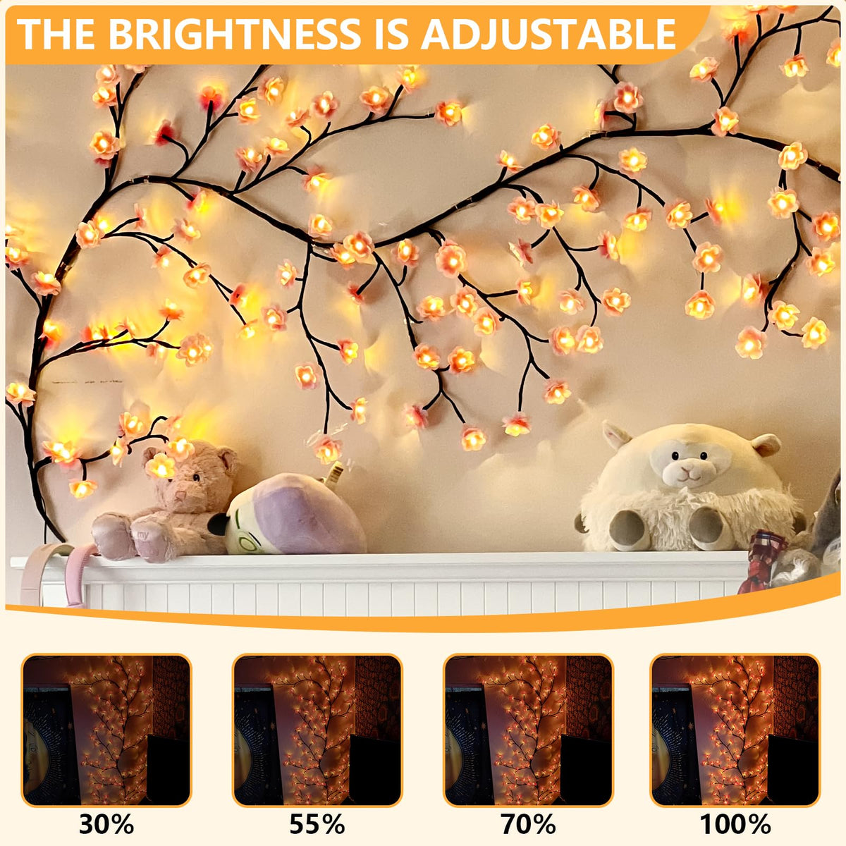 FNHMSL Cherry blossom petals close up for romantic decor moments