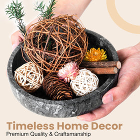 Marble bowl from FNTSTICGOODS on a countertop as decor
