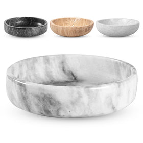 FNTSTICGOODS Marble Decorative Bowl centerpiece adds contemporary elegance to any room